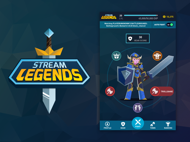 Stream Legends Video Game Streaming